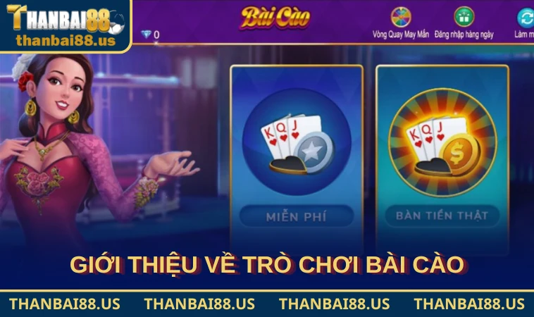 Giới thiệu về trò chơi bài cào